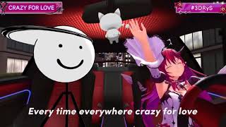 IRyS Sings CRAZY FOR LOVE  【IRyS 3D SHOWCASE】 [upl. by Nnyluqcaj]