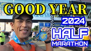 【ハーフマラソン】レースから何を学ぶ？ 失敗は成功のもと？  Goodyear Half marathon 2024 [upl. by Nerra]