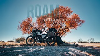 Riding across Australia heading up the west coast solo motorcycle camping adventure S2 Episode 15 [upl. by Ydolem]