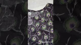 Easiest neckline design cutting and stitching Summer Trouser design trending [upl. by Jacy853]