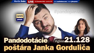 Live Pandodotácie poštára Janka Gorduliča Kompletná analýza pandoparazitov ginn21x128 [upl. by Haskell]