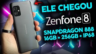 ASUS anuncia Zenfone 8 Handson e primeiras impressões [upl. by Nimad982]