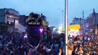 Milan dj Sony Sagar dj jay bharat dj mnk dj competition Murat ganj mela janmaashtami dj ghamasaan [upl. by Roach514]