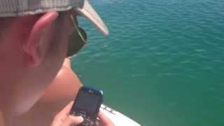 Marine Catching A Goliath Grouper Sanibel Island Florida [upl. by Berget378]