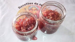 Confit doignons rouges de grandmère  Recette Maison [upl. by Jansen]