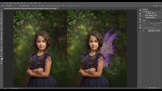 How to Create Fairy Wing Composites in Photoshop [upl. by Leihcim37]