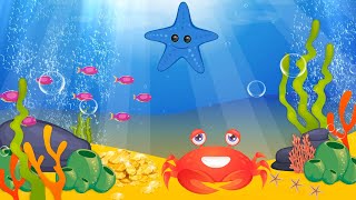 Lullabу and Calming Undersea Animation Aquarium lullaby  Baby Sleep Music Soothing fishes [upl. by Madge]