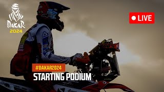 Starting Podium  Dakar 2024 [upl. by Tnilf571]