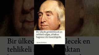 Jeremy Bentham Görülebilecek en tehlikeli salgınfelsefe [upl. by Anileh]