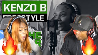 SHE SPAZZ ON THE BEAT The Kenzo B Freestyle Fivio Foreign  City Of Gods REACTION [upl. by Hamrah]