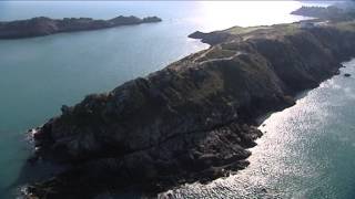 Les images aérienne de SaintMalo à la Route du Rhum [upl. by Ecirtaed855]