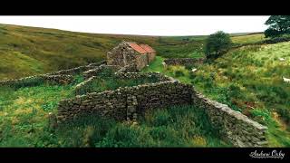 Abandoned Farmhouse at Rosedale Abbey NYM  Drone Footage [upl. by Goodson]