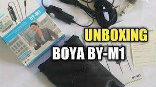 Boya bym1 mic unboxing and review [upl. by Dwyer]