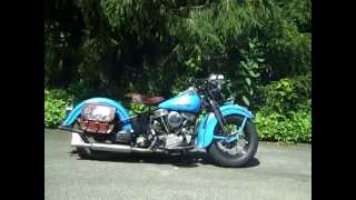 1948 Harley Panhead first start in years [upl. by Claudio783]