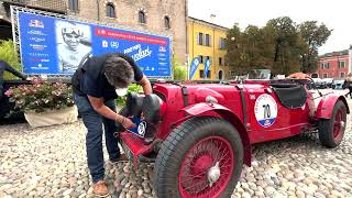 Il Gran Premio Nuvolari 2024 scalda i motori in piazza Sordello a Mantova [upl. by Negam]