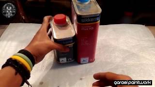 How to Mix Clear Coat For Best Result Paint Project [upl. by Ailam]