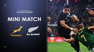 The TOUGHEST match  All Blacks v South Africa Cape Town 2024 [upl. by Ahsiam]