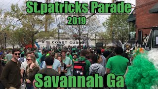 StPatrick’s Day Parade 2019 in Savannah Georgia [upl. by Arzed927]