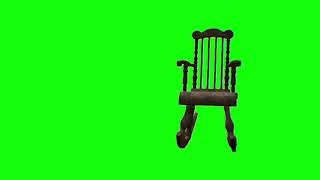 Green Screen Haunted Rocking Chair [upl. by Ednyl]