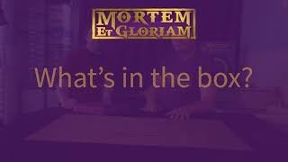 Whats in the Mortem et Gloriam Compendium box [upl. by Aileduab868]