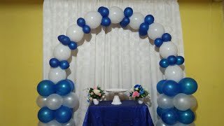 Balloon Arch Birthday Decor [upl. by Blinny]