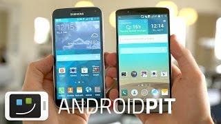 LG G3 vs Samsung Galaxy S5 VERGLEICH [upl. by Tdnerb387]