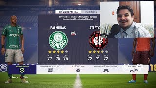 Um cara normal joga o Brasileirão no FIFA 18 [upl. by Rehpotsirk]