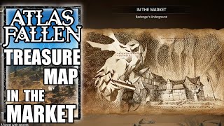 Atlas Fallen  Treasure Map Location  In the Market  Sunken City of Lothville [upl. by Reinhardt]