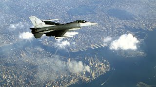 Flying an F16 over NYC after 911 [upl. by Tevlev]