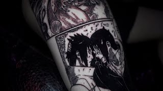 Naruto x Soul Eater Tattoo Time Lapse  1 Hour [upl. by Bullock675]