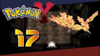 Pokémon Y  Detonado PTBR  Ep 17  Capturando o Lendário Moltres  Azure Bay 3DS [upl. by Arber]