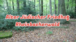 Alter Jüdischer Friedhof Wormersdorf Rheinbach [upl. by Nealson525]