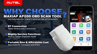 Autel MaxiAP AP200 Affordable OBD2 Scanner You NEED [upl. by Euqinomahs]