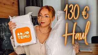 Meine erste TEMU Bestellung  130€ Haul  MaMarina [upl. by Gillman586]