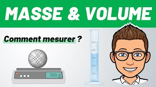 MASSE et VOLUME  comment les mesurer   Physique  Chimie  6e  Sciences [upl. by Harrie869]