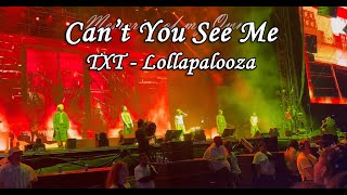 20230805 TXT  Cant you see me II Lollapalooza [upl. by Camel255]