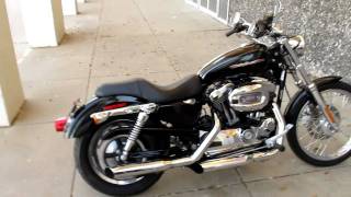 Harley Sportster 1200 Custom Screamin Eagle Exhaust [upl. by Iadahs306]