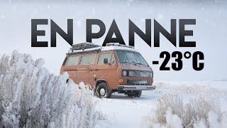 EP15  VANLIFE EN HIVER  en panne par 23°C [upl. by Gardel739]