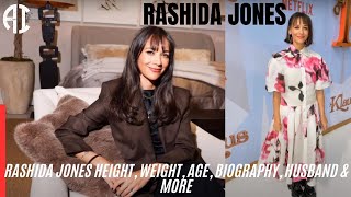 Rashida Jones Height Weight Age Biography Husband amp More [upl. by Linnea]