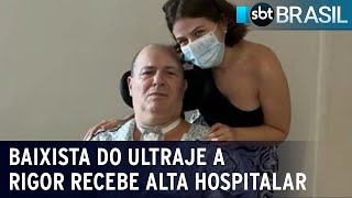 Mingau da banda Ultraje a Rigor recebe alta hospitalar em São Paulo  SBT Brasil 080124 [upl. by Oyek]