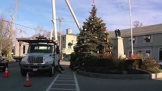 Kennebunkport turns into winter wonderland for Christmas Prelude [upl. by Nollaf79]