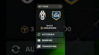 Highest Rated Juventus Squad fcmobile fifamobile [upl. by Nesbitt]