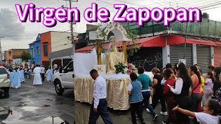 Virgen de Zapopan visita mi colonia en Guadalajara [upl. by Blasien]