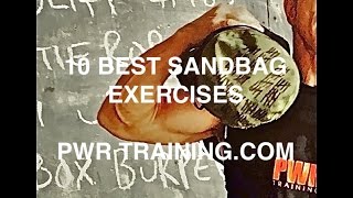 10 BEST SANDBAG EXERCISES EVER [upl. by Anital]