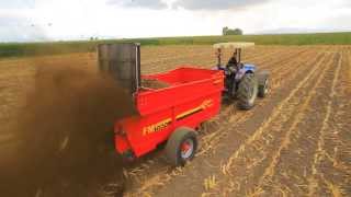 FIMAKS FMGR3  MANURE SPREADER GARDEN TYPE  BAHÇE TİPİ GÜBRE RÖMORKU [upl. by Tjaden]