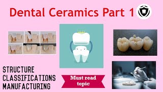 Dental Ceramics  Part 1 [upl. by Crissy]