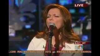 Martina McBride  Live 05 Imus in the Morning  Seven Song Medley [upl. by Enale]