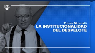 Comentario de Tomás Mosciatti La institucionalidad del despelote [upl. by Emerald]