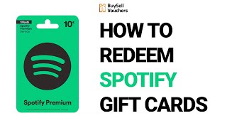 How to Redeem Spotify Gift Cards  Spotify Top Up Guide 2024 [upl. by Salas650]