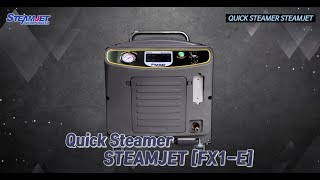 Full video of BAROSTEAM FX1E Steam cleaner by STEAMJET Inc [upl. by Gabriella504]